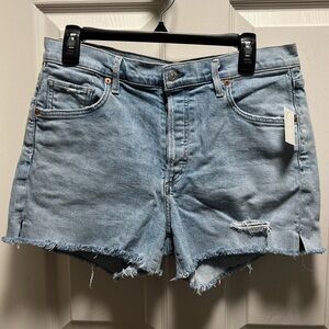 Citizens of Humanity | Marlow Easy Short Denim Raw Hem Sz 30